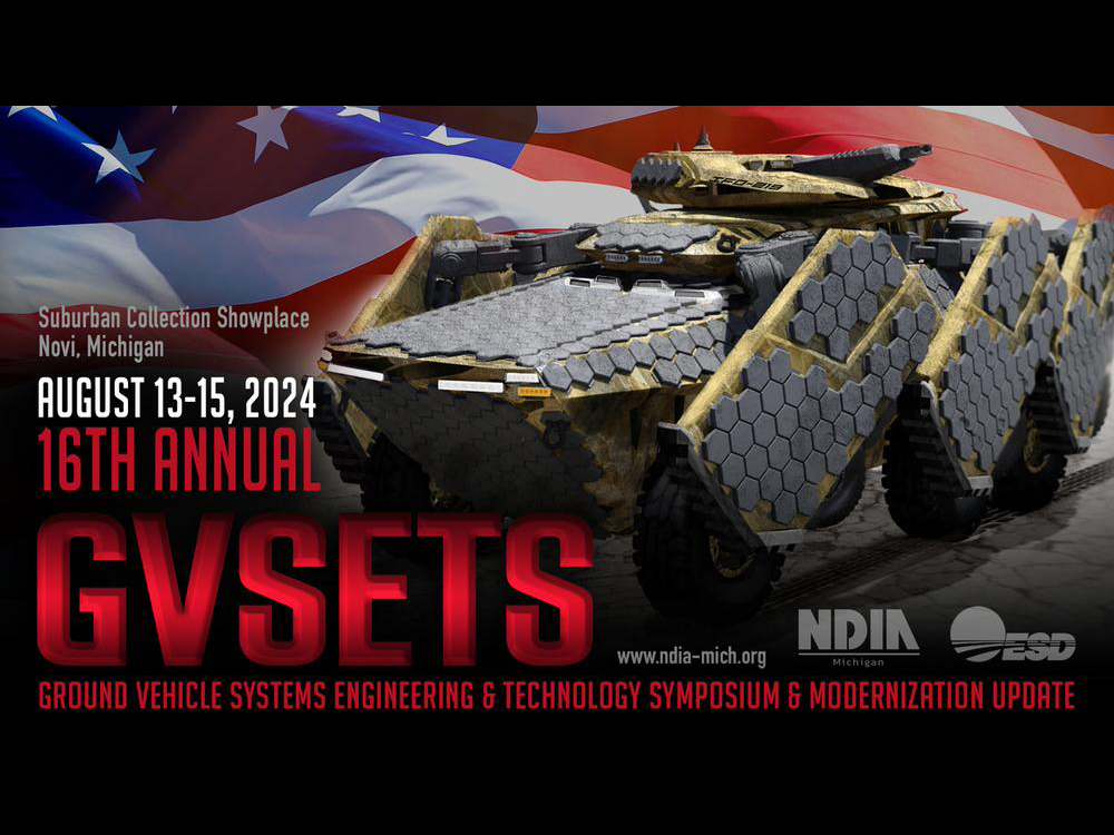 GVSETS 2024, 13–15 August in Novi, Michigan, USA