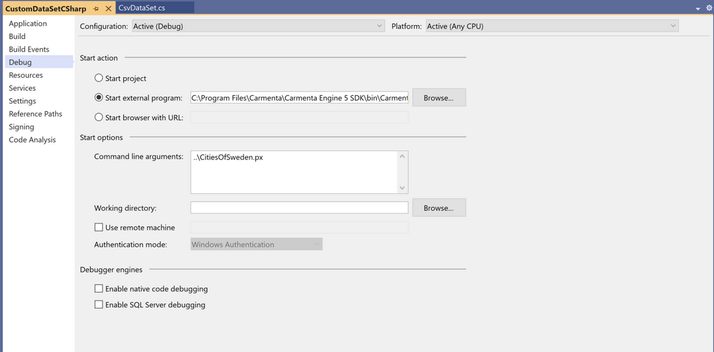 Adding Data To A Carmenta Engine Application ‹ Carmenta