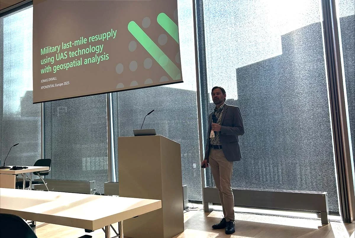 Jonas Envall at XPONENTIAL Europe 2025