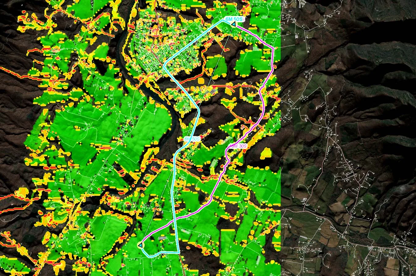Robust Path Planning in the Battlefield