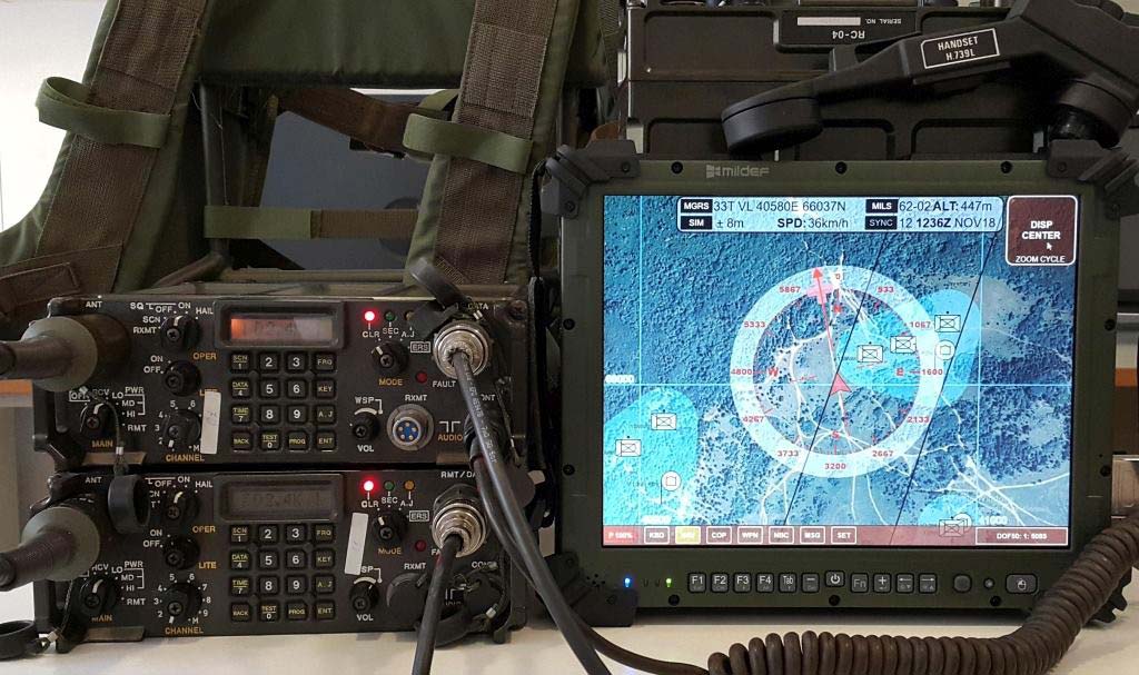 Carmenta Engine in use in Mil Sistemika's systems