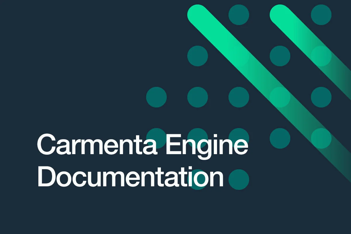 Carmenta Engine Documentation