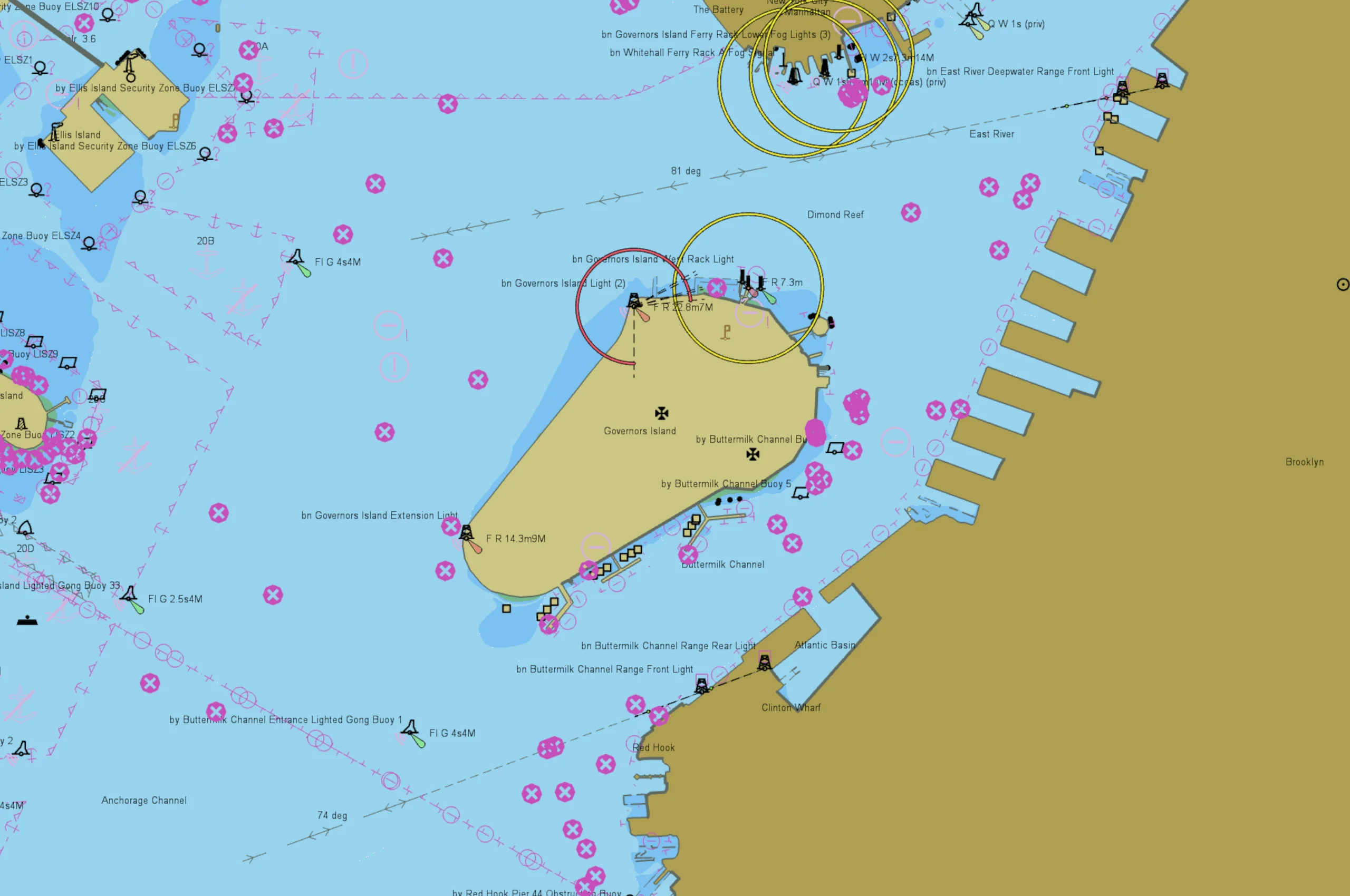 Interact with nautical charts in Carmenta Engine