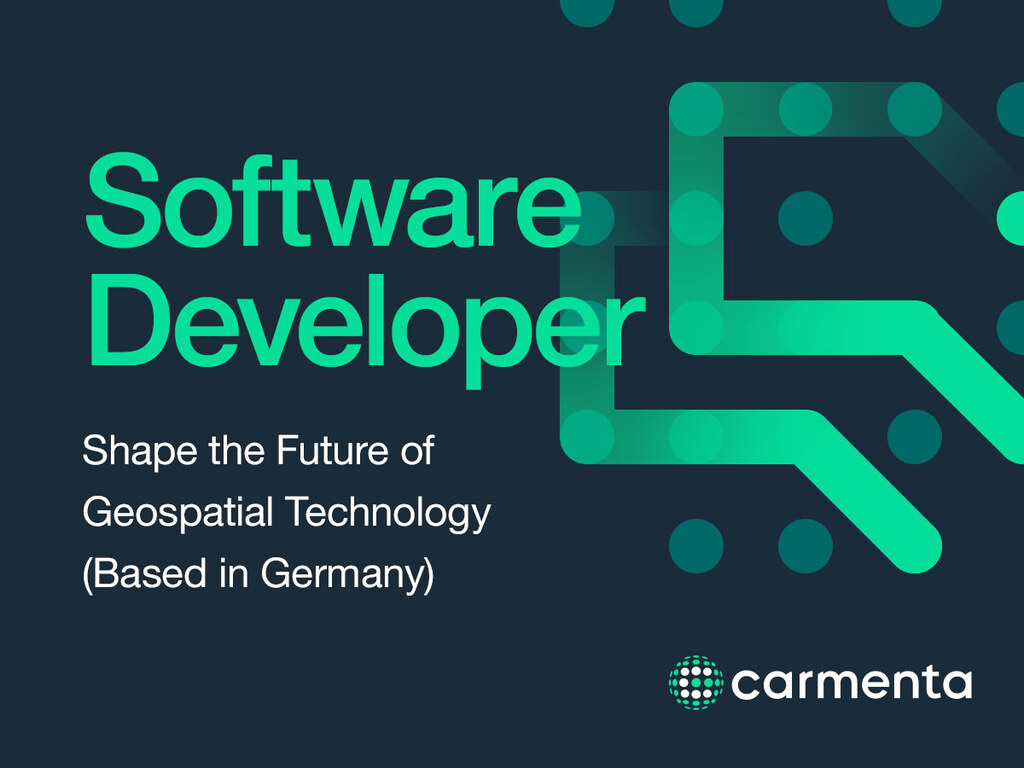 We're Hiring! Join Carmenta and shape the Future of Geospatial Technology