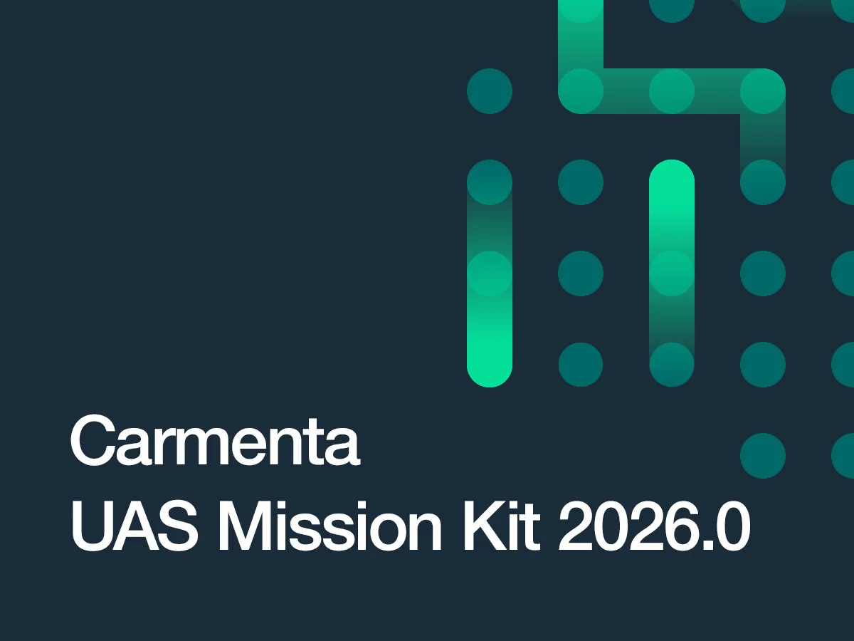 New Release: Carmenta UAS Mission Kit 2026.0. designed to reduce development time and risk while delivering advanced real‑time geospatial capabilities for UAS missions.
