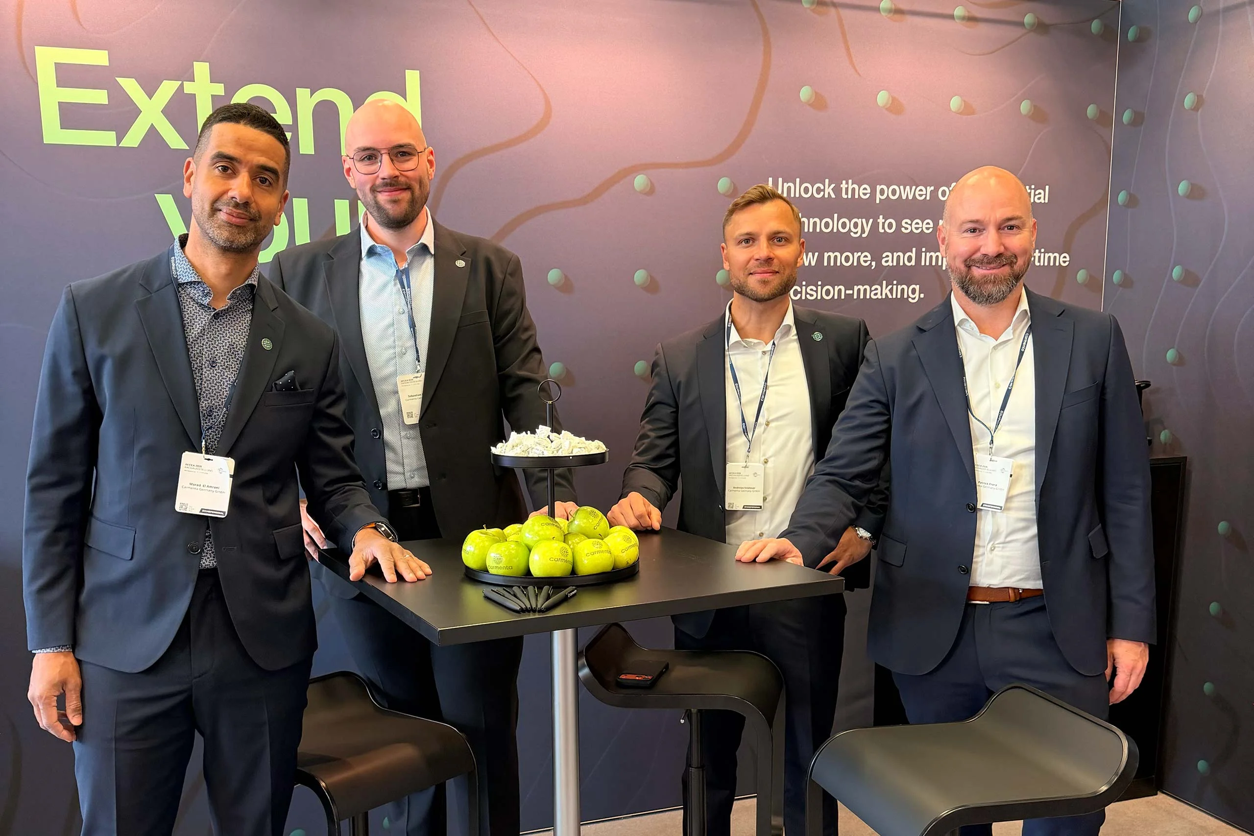 The Carmenta Geospatial Technologies team at AFCEA Exhibition 2026 in Bonn, Germany