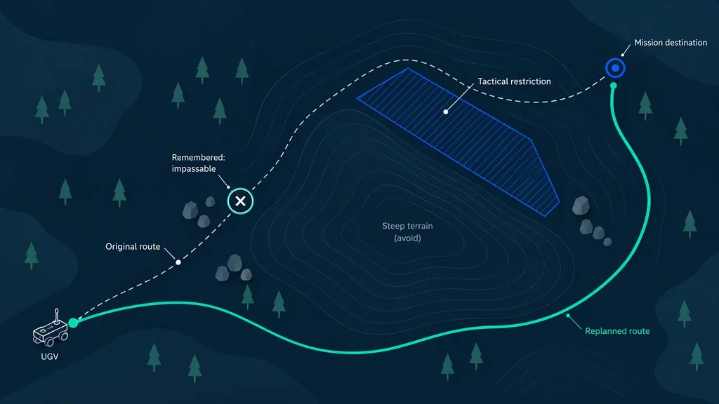 Carmenta ROS 2 NAV2 integration - how adaptive navigation should ideally work